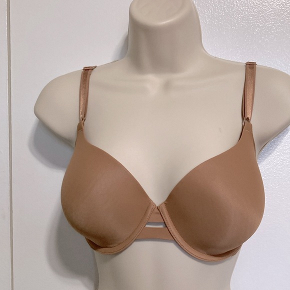 WARNERS Simply Perfect Underwire Tan Beige Bra TA4356 Womens 36C - Picture 2 of 11